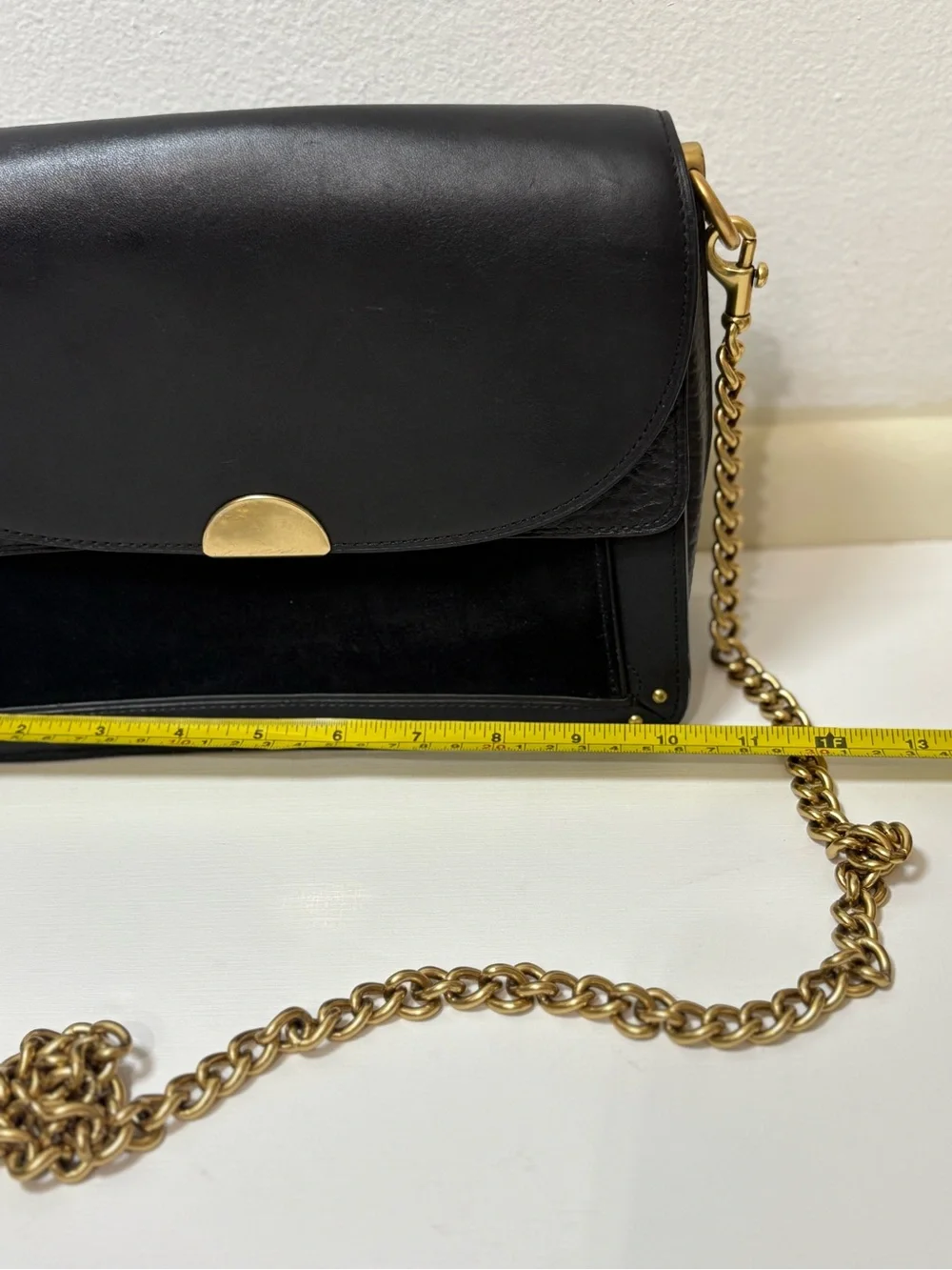 Coach sleek black